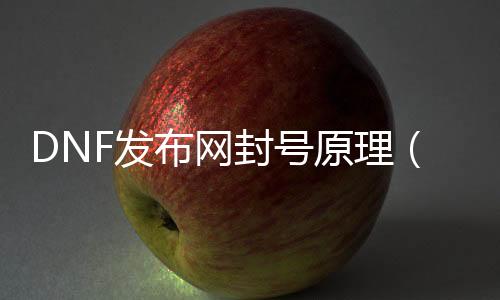 DNF发布网封号道理（dnf封号是全区的照旧一个区）