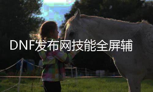 DNF发布网技术全屏帮助（dnf帮助成果下载）