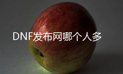 DNF发布网哪小我私家多